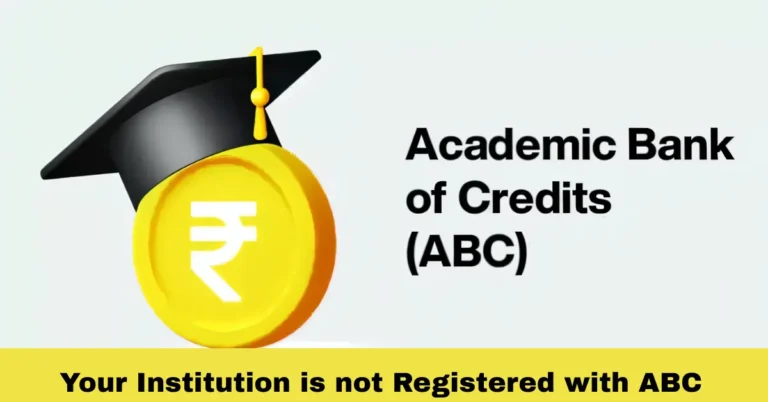 Your Institution is not Registered with ABC