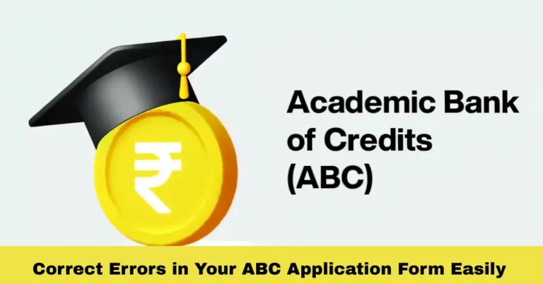 Correct Errors in Your ABC Application Form Easily