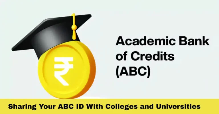 Sharing Your ABC ID With Colleges and Universities